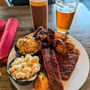 Ribs, burnt ends &amp; kielbasa