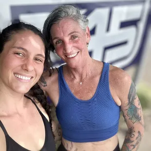 So grateful my mom and I get to workout together at F45!
