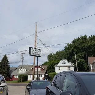 cars parked in a parking lot