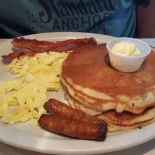 Hungry man breakfast combo
