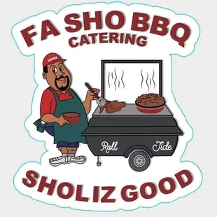 a man cooking food on a grill