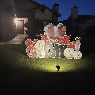 Mother's Day set up!!