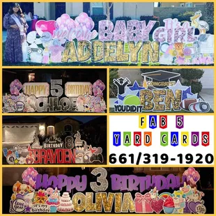 Ditch the card, say it with your yard