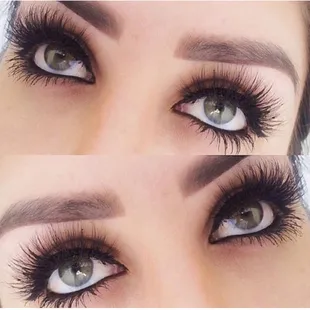Strip lashes ladies.. But we do offer Volumizing!