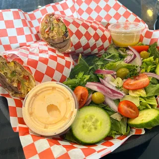 Gyro Meat Burrito