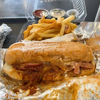 Spicy Sausage Sandwich