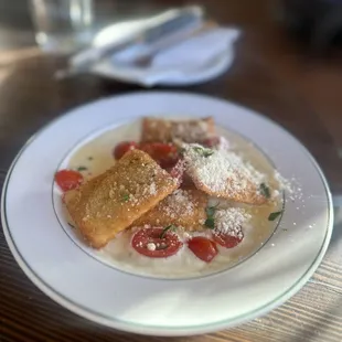 Deep fried ravioli