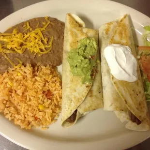 Grilled Chimi Changas! (Can get them fried too!)