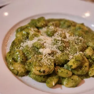 Pesto Shrimp Gnocchi, pretty good