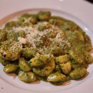 Pesto Shrimp Gnocchi, pretty good