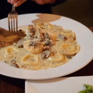 Truffle mushroom pasta, not bad