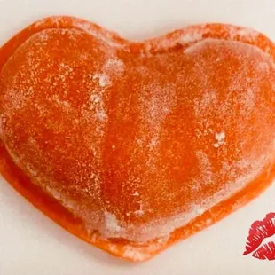 a heart shaped pasta