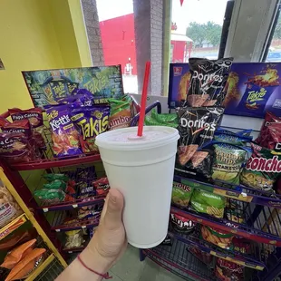 $4 Aguafrescas, snacks, and a hot summer day? Yes please.