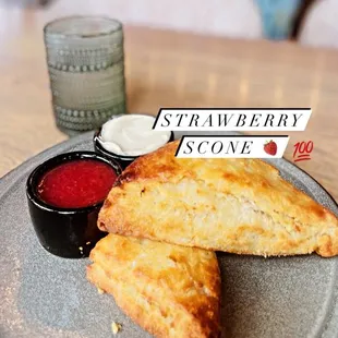 Strawberry Scone