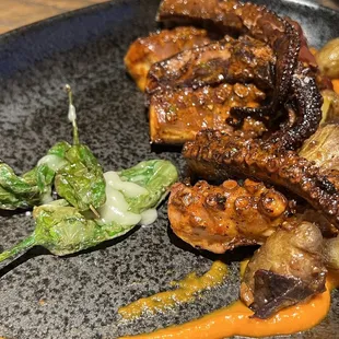 Wood Fired Octopus