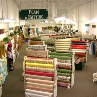 Inside our store.