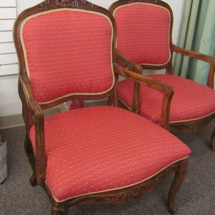 Side chairs.