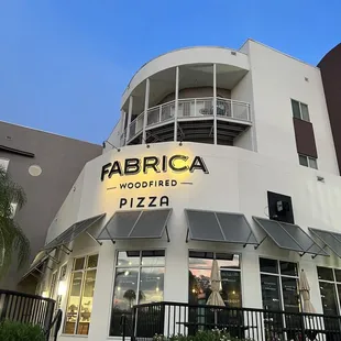 The outside of the Restaurant