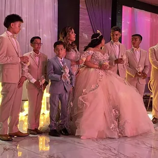 Julene (Quinceañera), ready to have her dance.