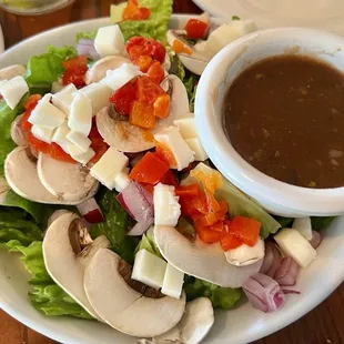 Half a small Fabrocini salad