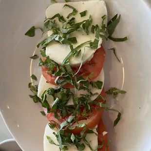 A half eaten by me capresse