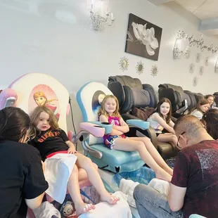 Family pedicures