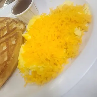 Do you need to tell them to melt the cheese on the eggs