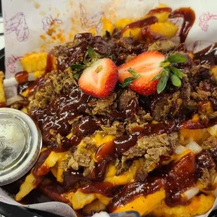 Philly steak and loaded fries