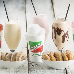 Housemade Italian Ice, Fried Dough, and Milkshakes!