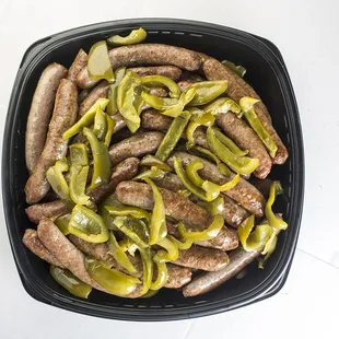 C A T E R I N G - P O R T I O N 
 
 Italian Sausage and Peppers