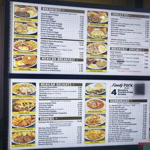  the menu