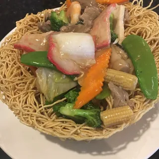 Crispy Egg Noodles