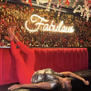 The upstairs VIP is a hidden gem for Washington DC's elite to hang out