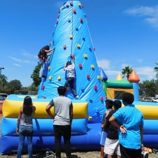 Inflatable Rock Wall