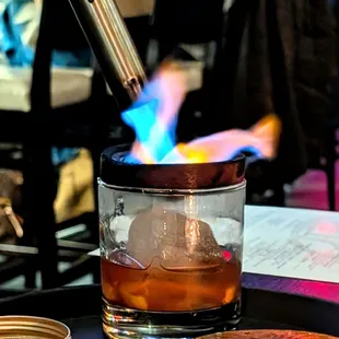 Smoked Old Fashioned