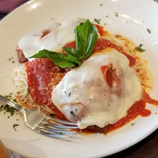 Vitello Parmigiana - Veal Parmigiana