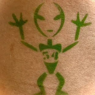 Green Martian Airbrush Tattoos Face Painting In Paradise Hawaii