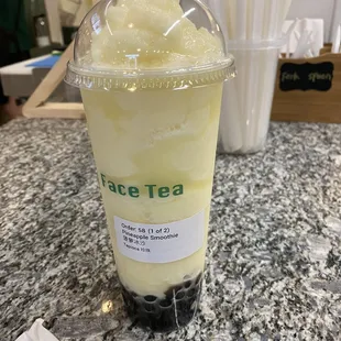 Pineapple Smoothie Tea