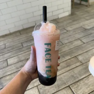 Pink Peach Smoothie