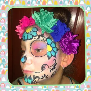 Sugar Skull face paint