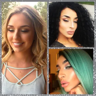 Different Special occasion makeup looks!