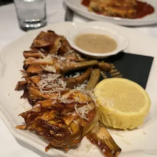 Fried artichoke hearts!