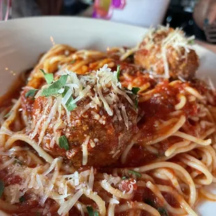 Spaghetti and Meatballs
