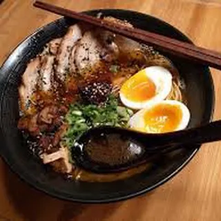 Black Garlic Oil Ramen