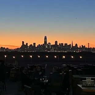 Beautiful sunset of SF 02/10/22
