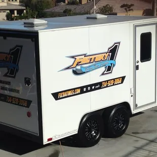 Factory 1 mobile rig is clean and presentable to any homeowner.  We take pride in our work and appearance.
