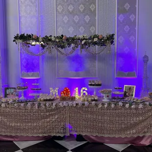 Dessert table