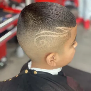 Razor Fade hair design