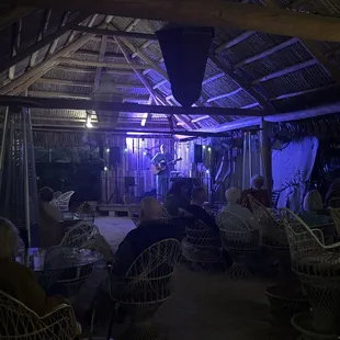 This is live music in the back