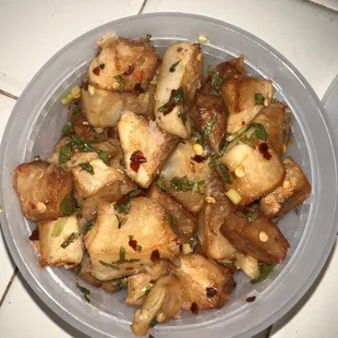 Coriander Potatoes- Great lemon and spice flavor, could&apos;ve been more crispy to my liking, but still good!